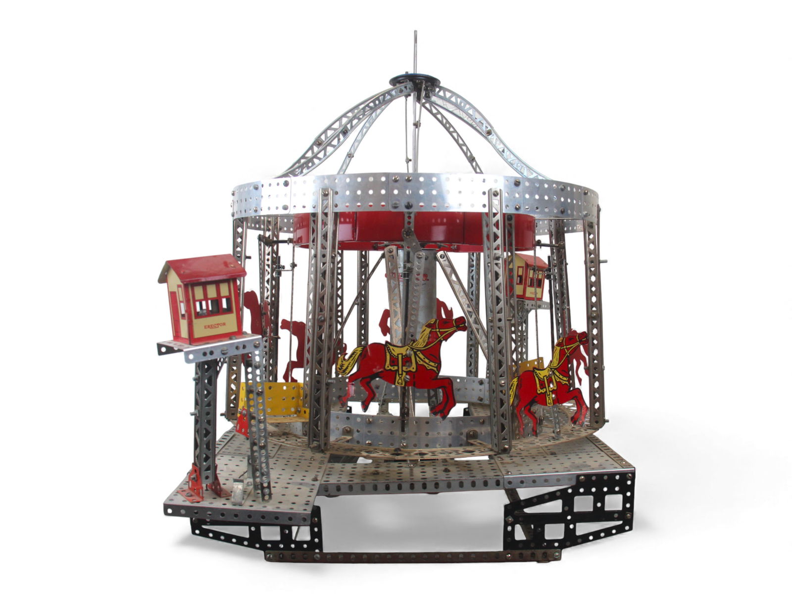 Gilbert Erector Merry Go Round Built Model (1 of 3)