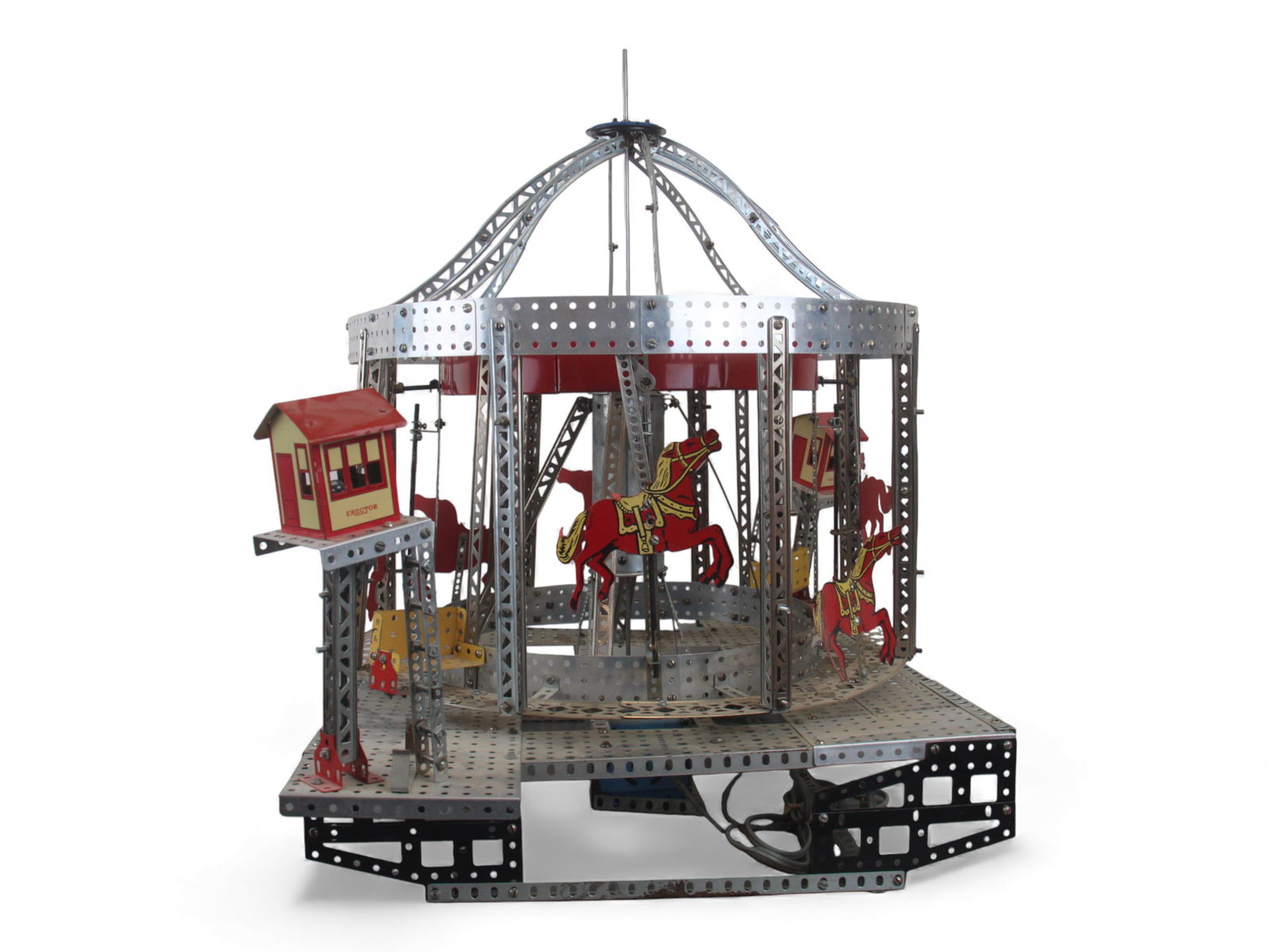 Gilbert Erector Merry Go Round Built Model - 3