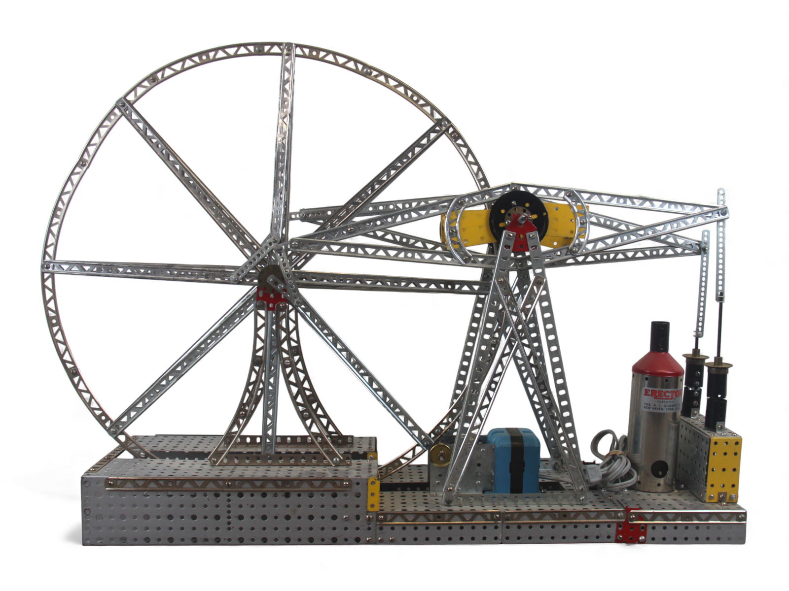 Gilbert Erector Built Engine Model (1 of 2)