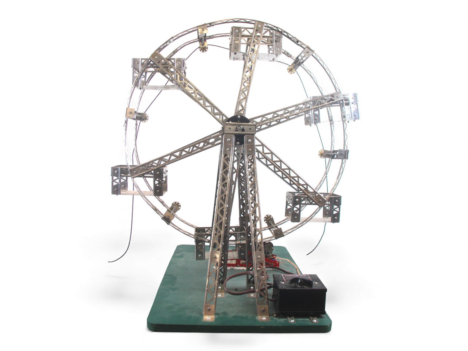 Gilbert Erector Custom Built Ferris Wheel Model (1 of 4)