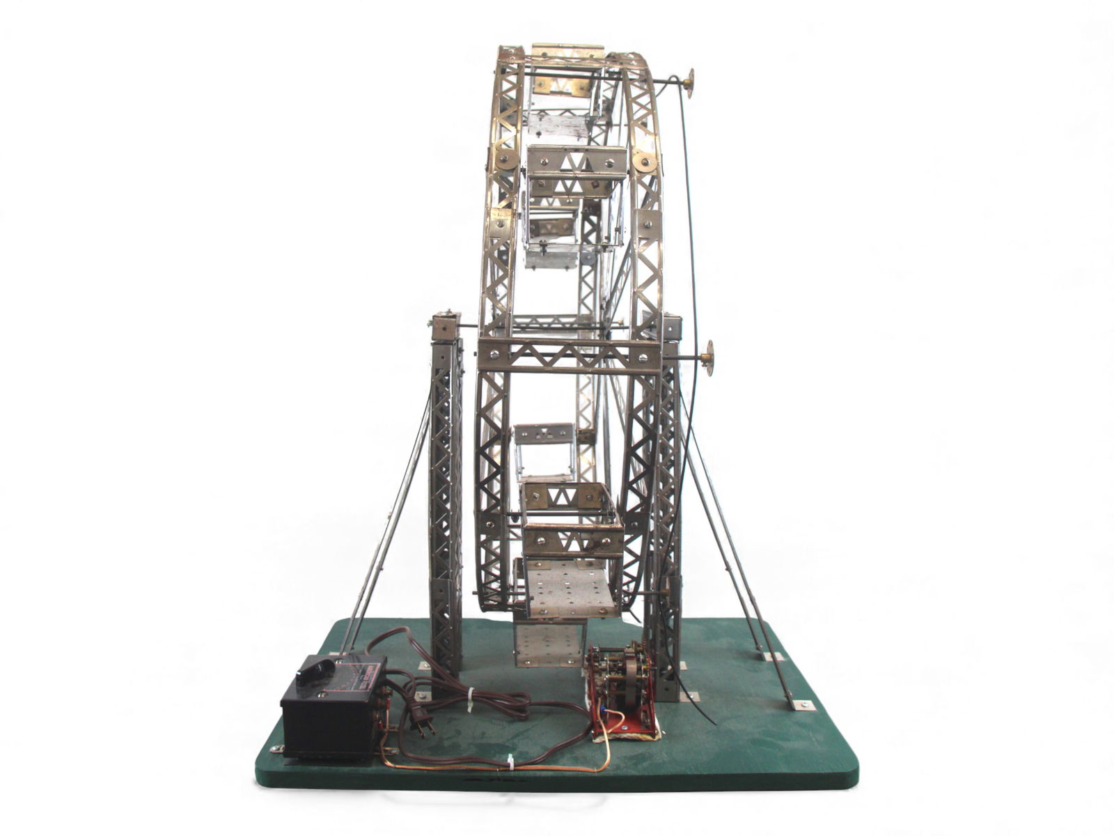Gilbert Erector Custom Built Ferris Wheel Model - 3