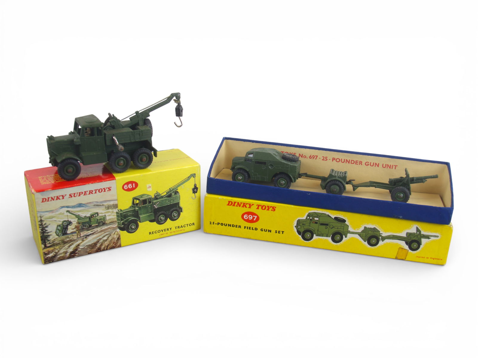 Boxed Dinky Military 697 & 661 (1 of 5)