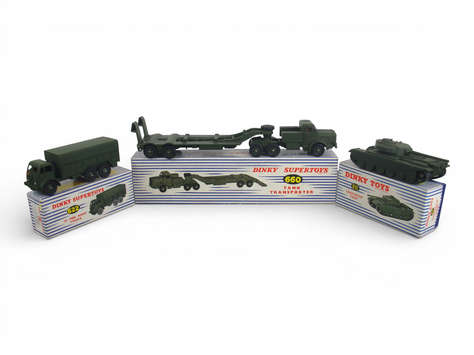 3pc Boxed Dinky Military Vehicle Lot (1 of 11)