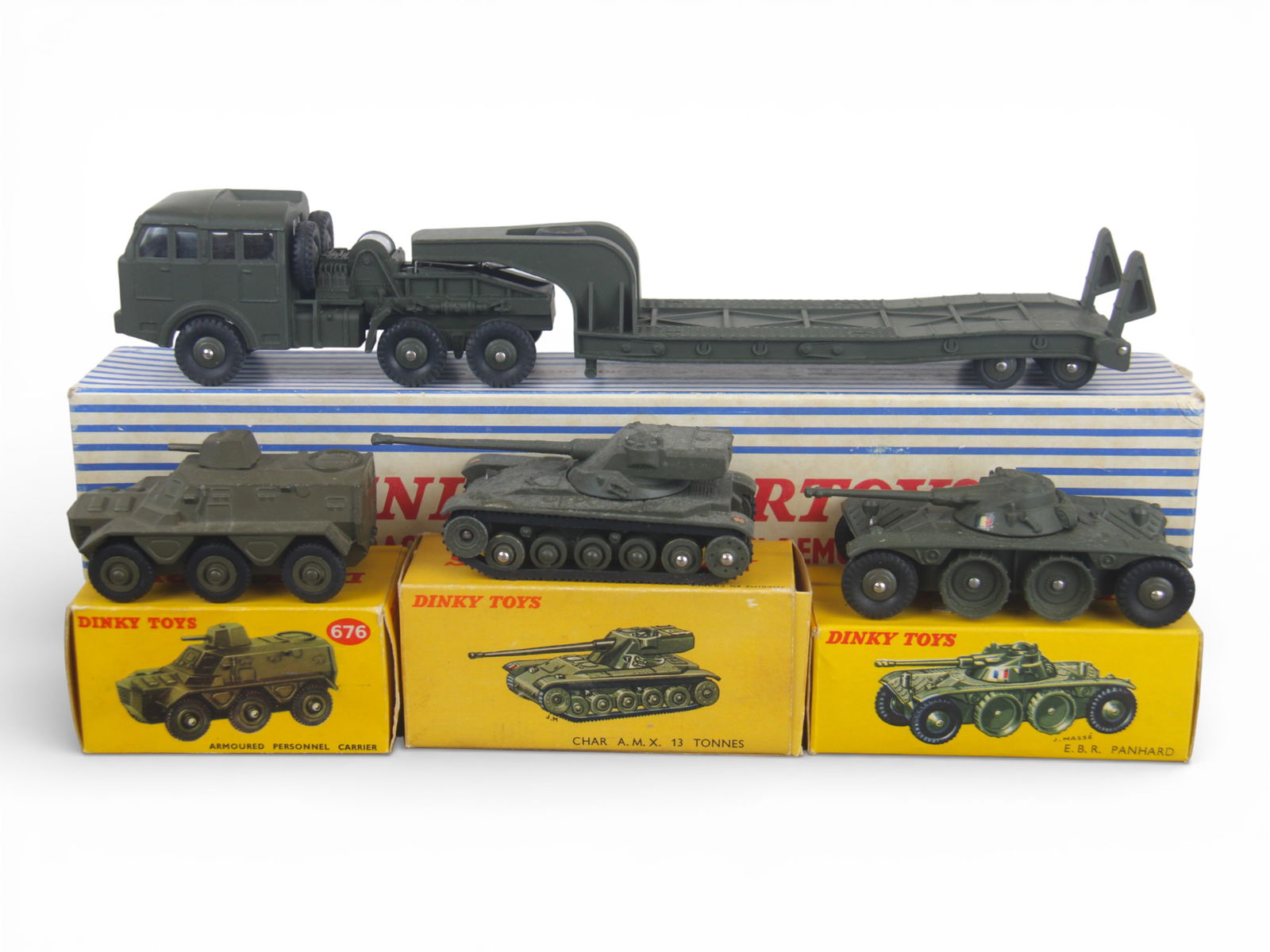 (4) Boxed French Dinky Military Vehicles (1 of 11)