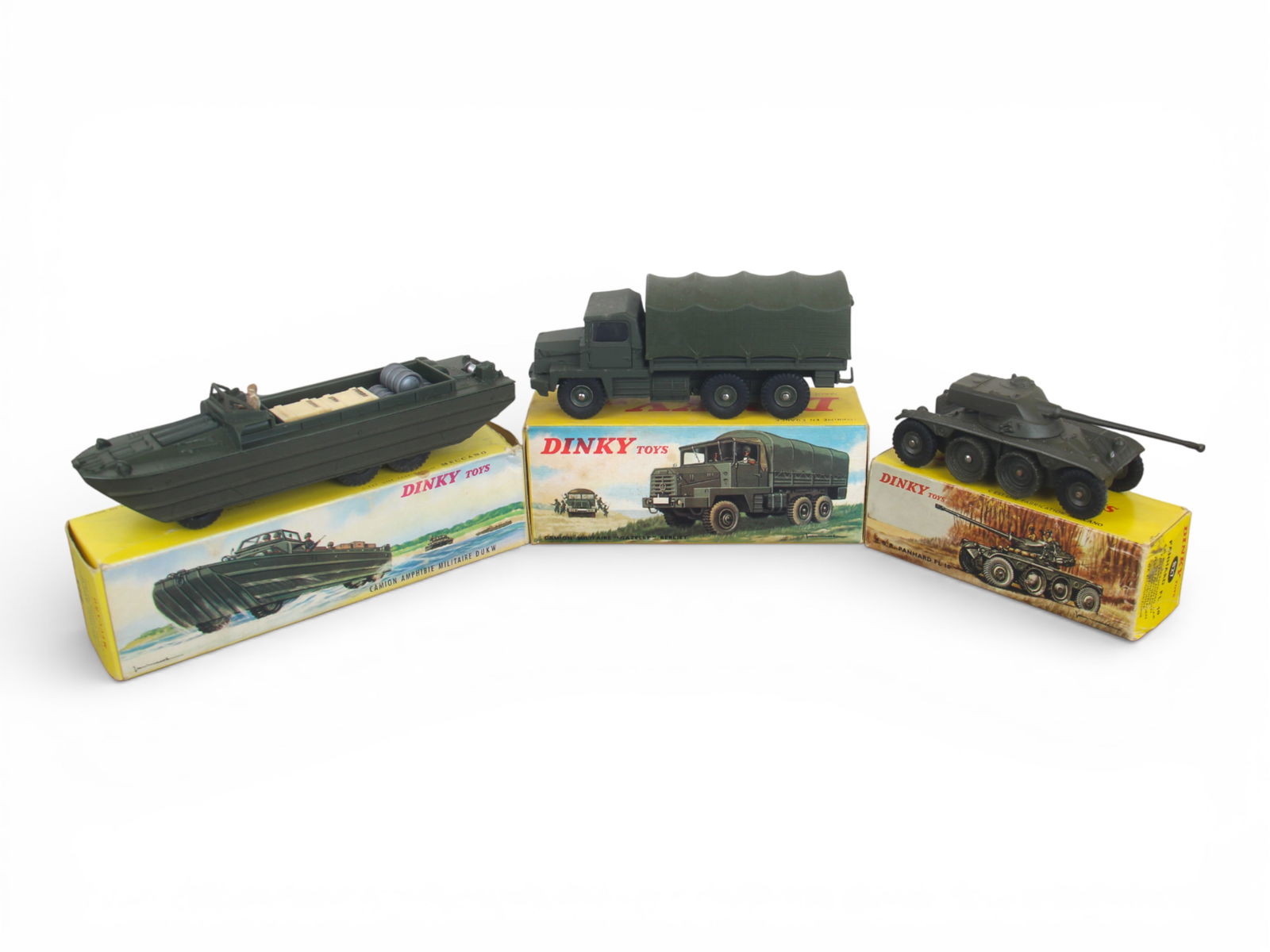 Boxed French Dinky 824, 825 & 827 (1 of 8)