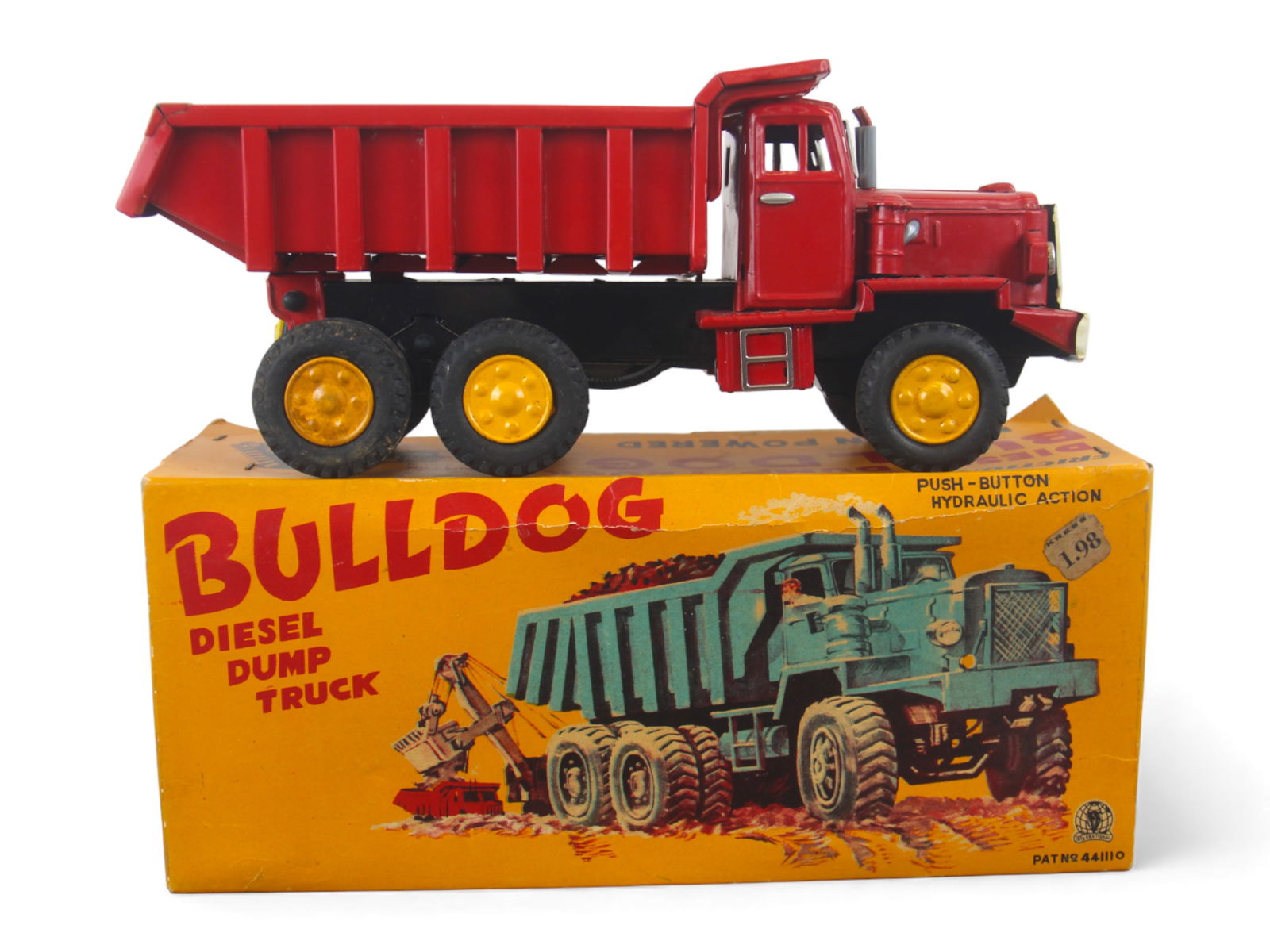 Boxed SSS, Japan Bulldog Dump Truck (1 of 11)