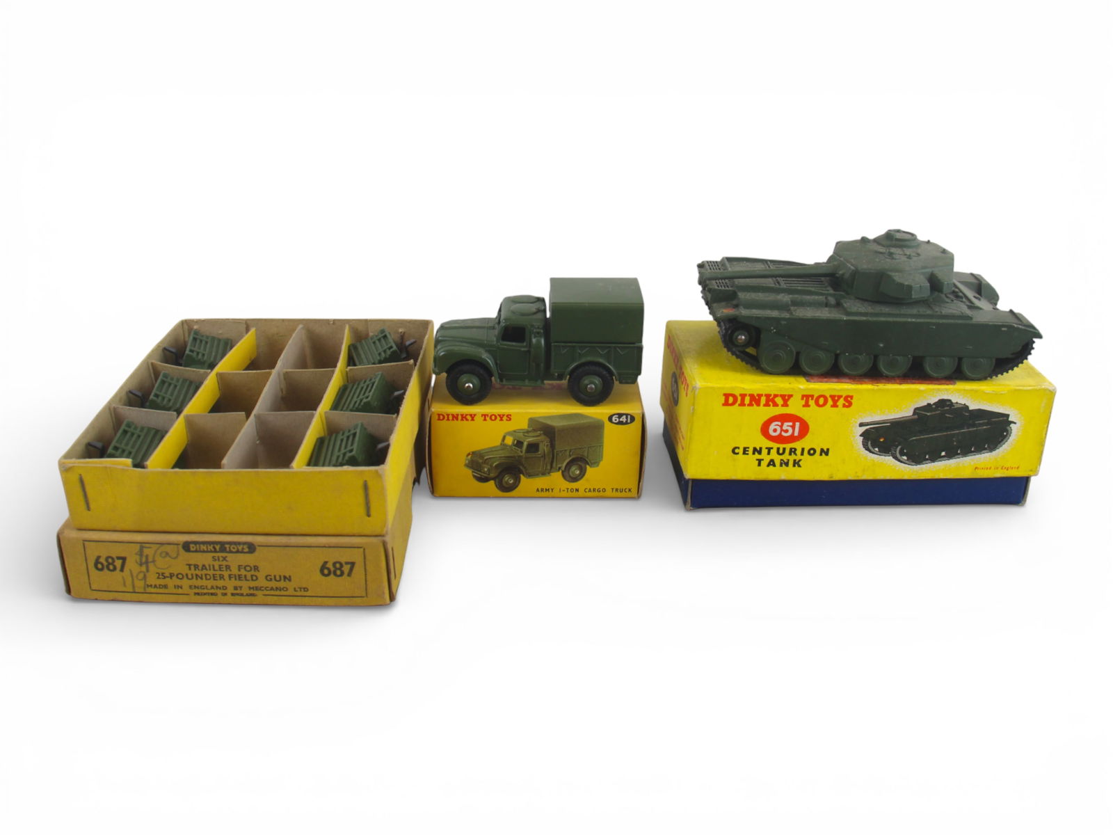 3pc Dinky Military Group (1 of 7)