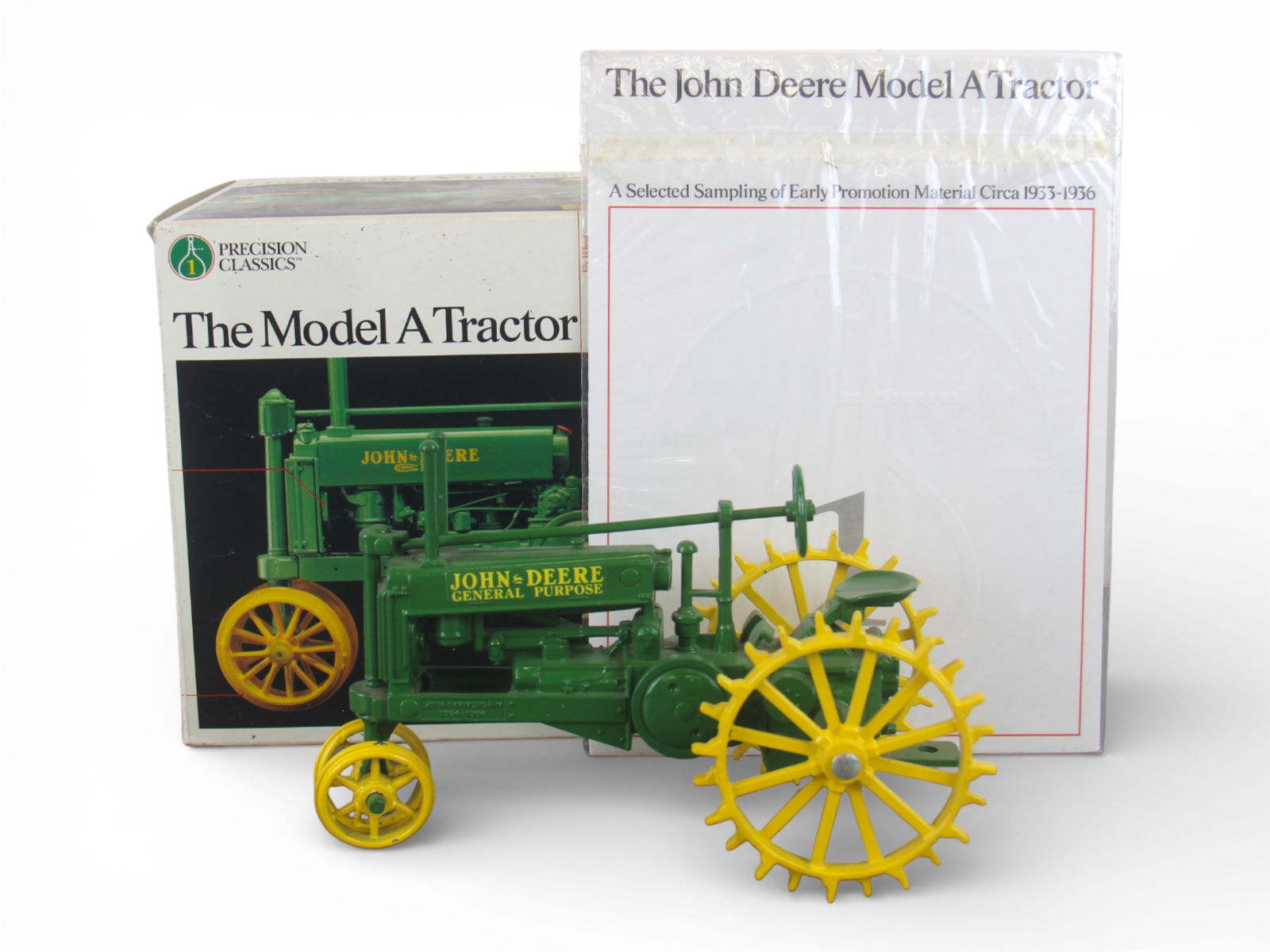 Precision Classics Model A Tractor MIB: Precision Classics "The Model A Tractor" in its original box. Unused and in excellent condition. Shipping: Weiss Auctions offers full-service, in-house shipping for nearly all items in this auction.