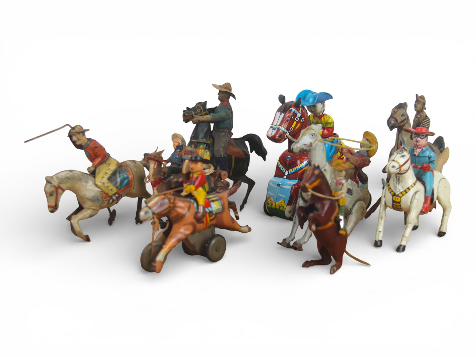 (11) Cowboy Toys including Tin Wind-Ups (1 of 5)
