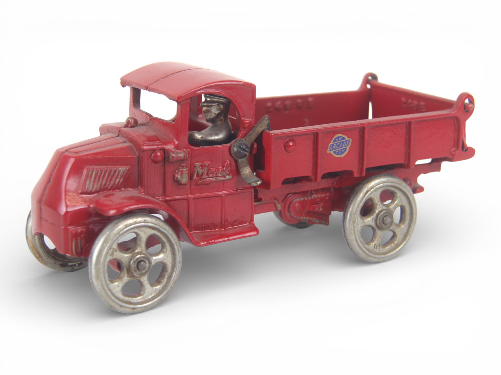 Super Arcade Cast Iron Spring Dump Truck (1 of 7)