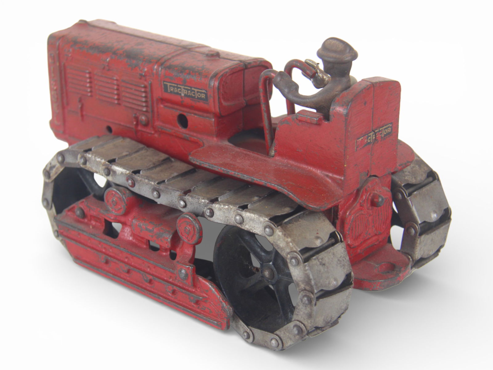 Large Arcade Cast Iron TracTractor - 5