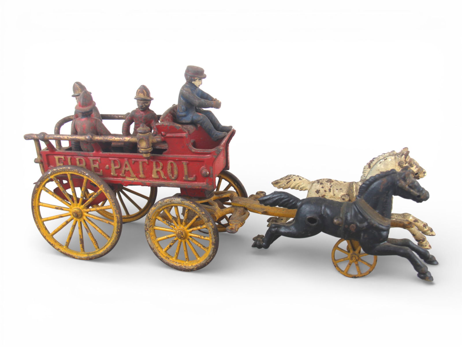 Kenton Cast Iron HD Fire Patrol Wagon (1 of 7)