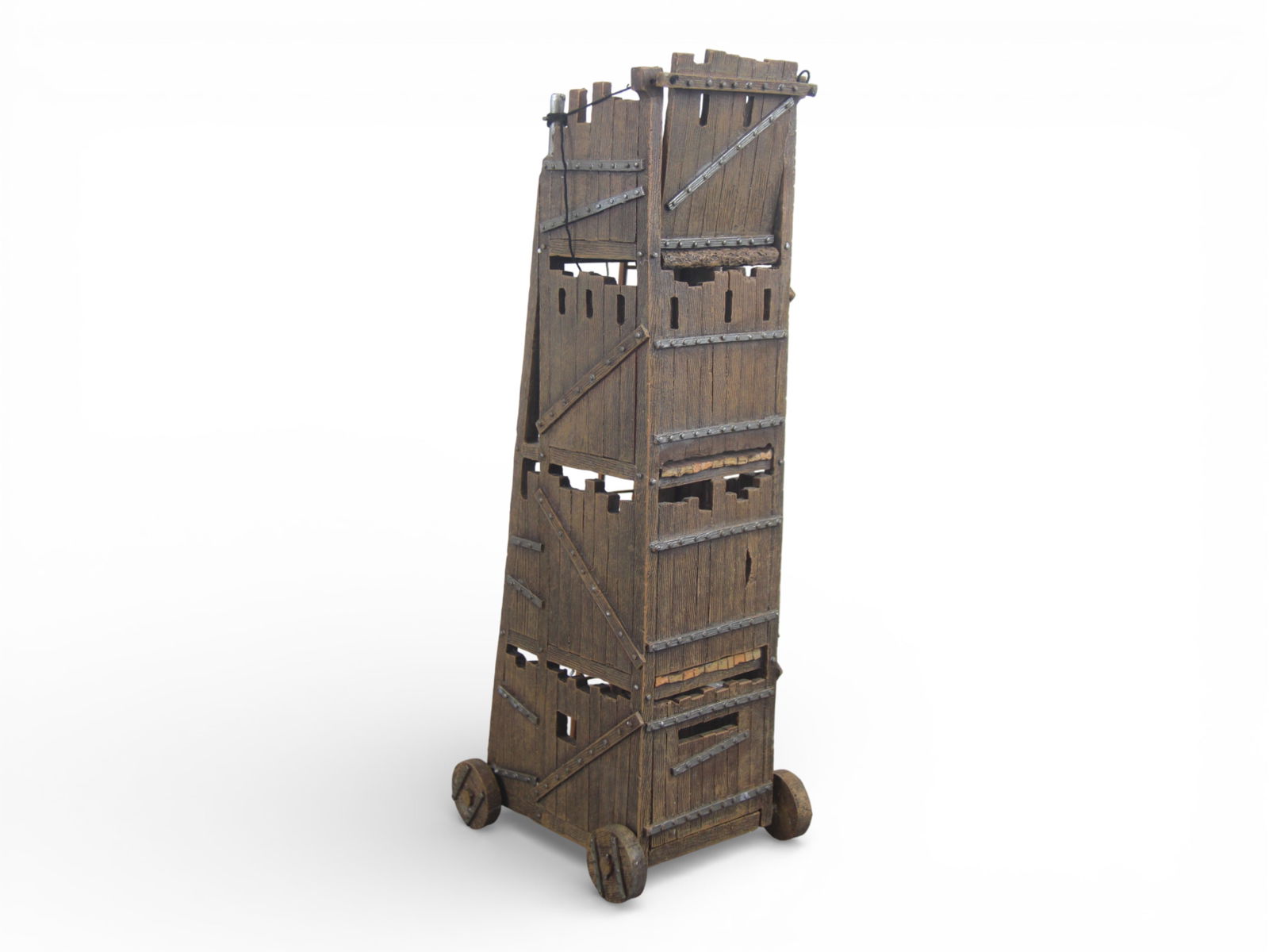 King & Country's Crusader Siege Tower MK007: Boxed King & Country's Crusader Cross and Crescent MK007 Siege Tower in original box. Shipping: Weiss Auctions offers full-service, in-house shipping for nearly all items in this auction. For a