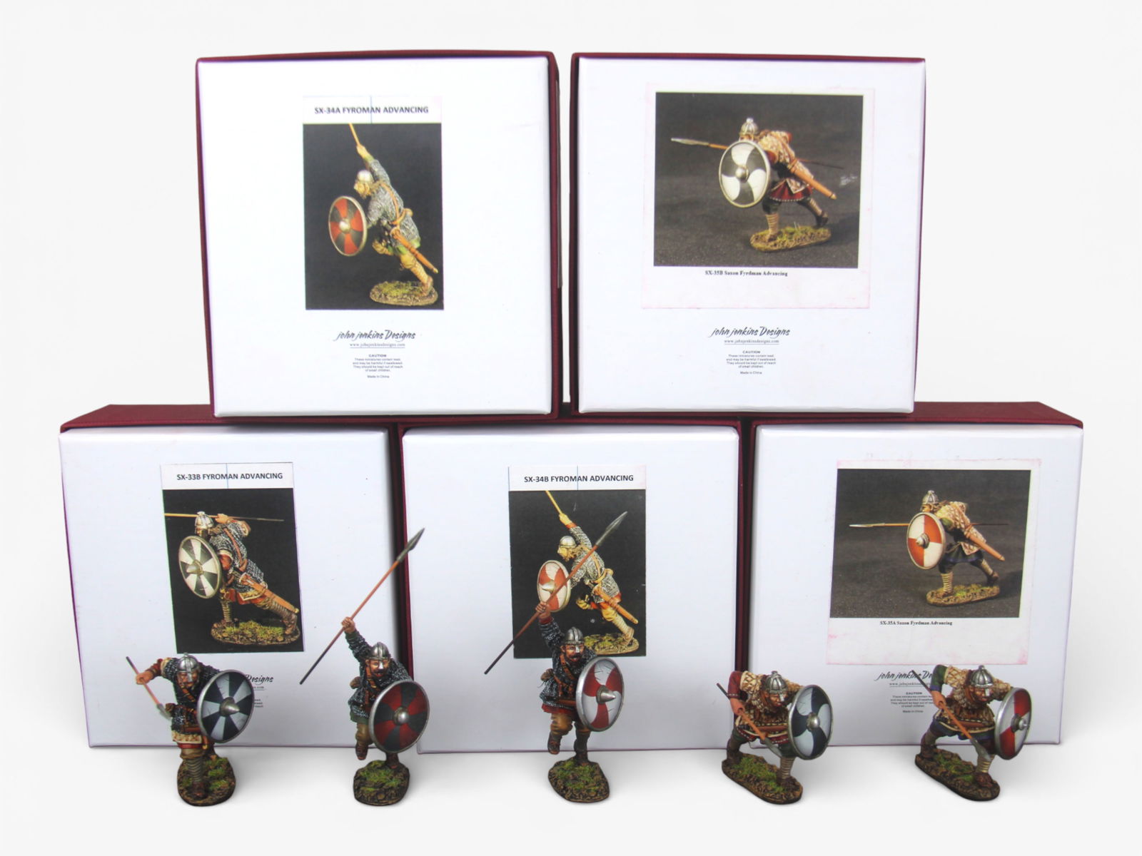 John Jenkins Designs Age of Arthur 5 Boxed Sets (1 of 7)