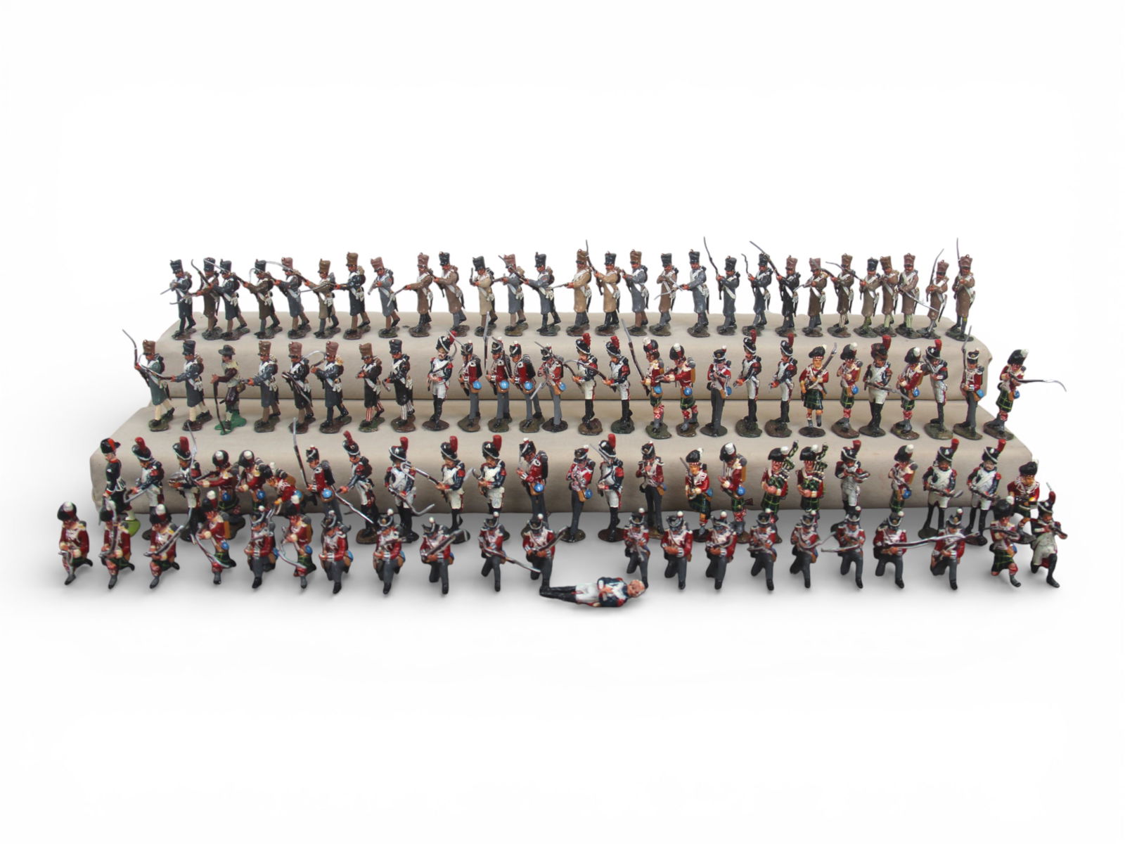 Modern Toy Soldiers: Collection of approx. 100 modern toy soldiers. Various makers. Shipping: Weiss Auctions offers full-service, in-house shipping for nearly all items in this auction. For a shipping quote, please contac