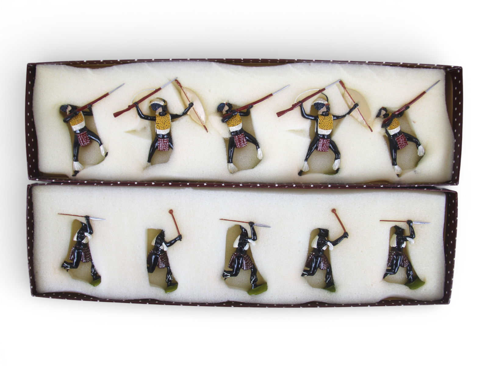 (2) Boxed Imperial Soldiers Sets: 2 Boxed Imperial Soldiers Zulu sets #29 and #78. Shipping: Weiss Auctions offers full-service, in-house shipping for nearly all items in this auction. For a shipping quote, please contact us prior