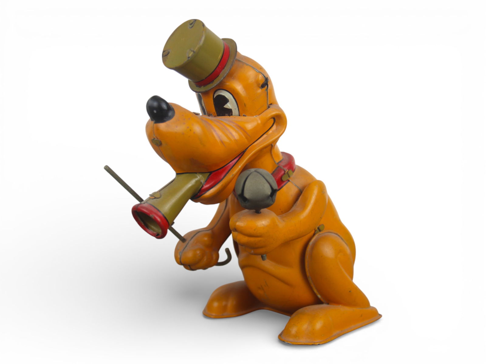 Linemar Tin Litho Pluto Drum Major w/Partial Box - 3