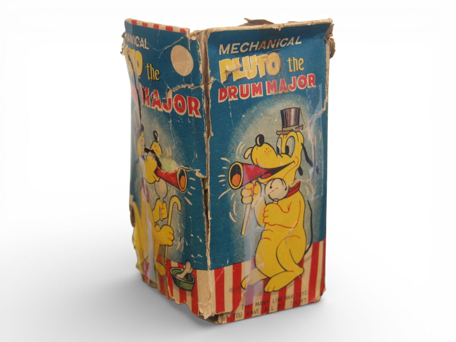 Linemar Tin Litho Pluto Drum Major w/Partial Box - 5