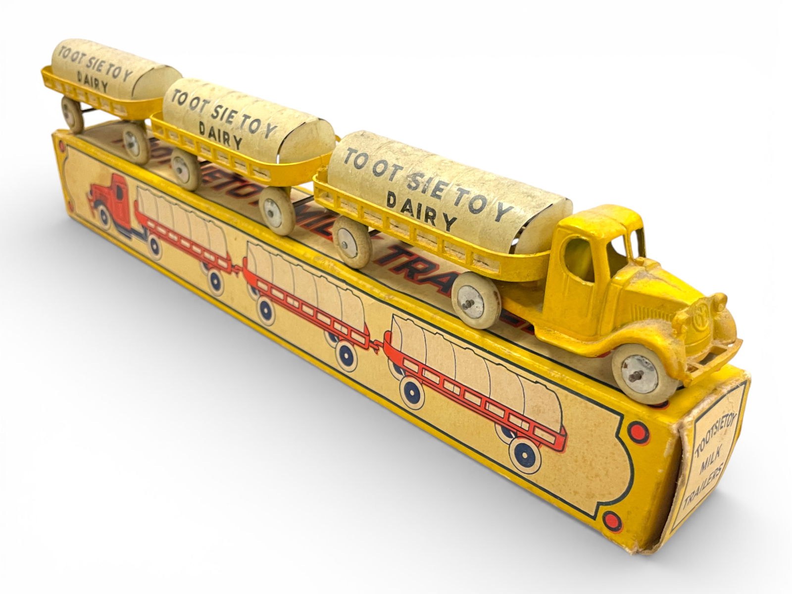 Boxed TootsieToy Mack Milk Train (1 of 3)