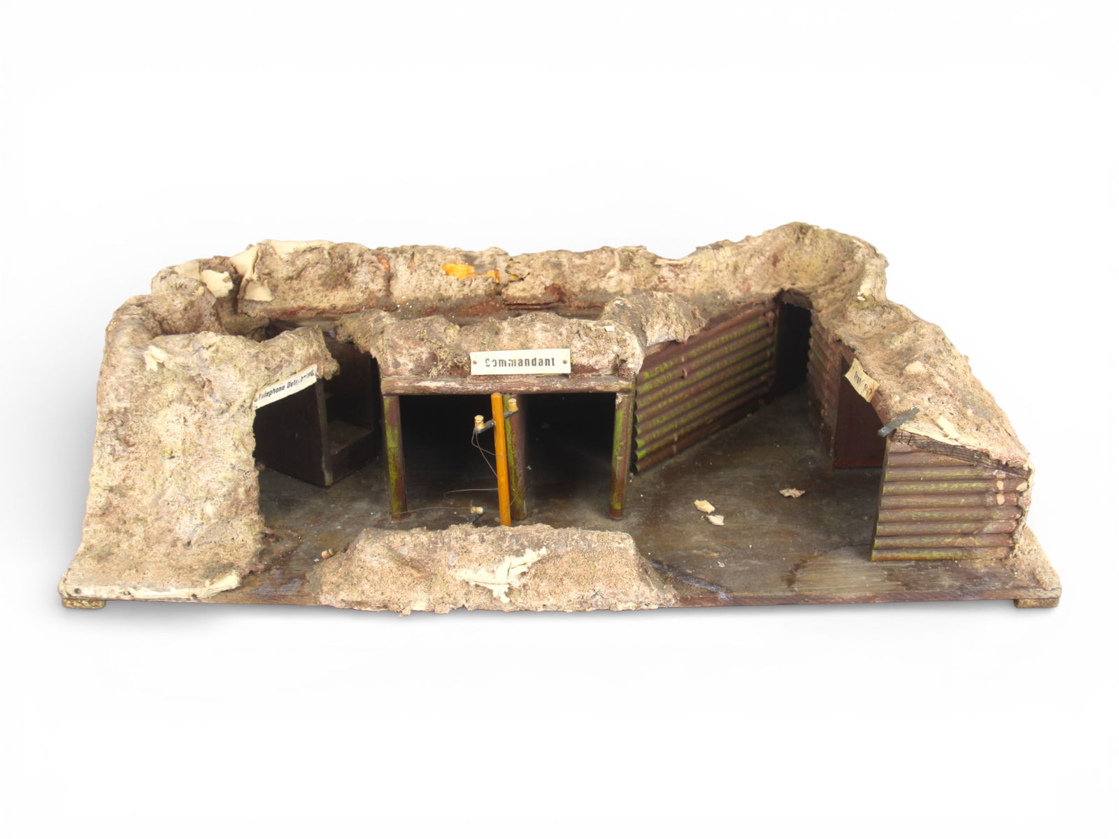 Elastolin or Lineol Commandant Bunker - 2