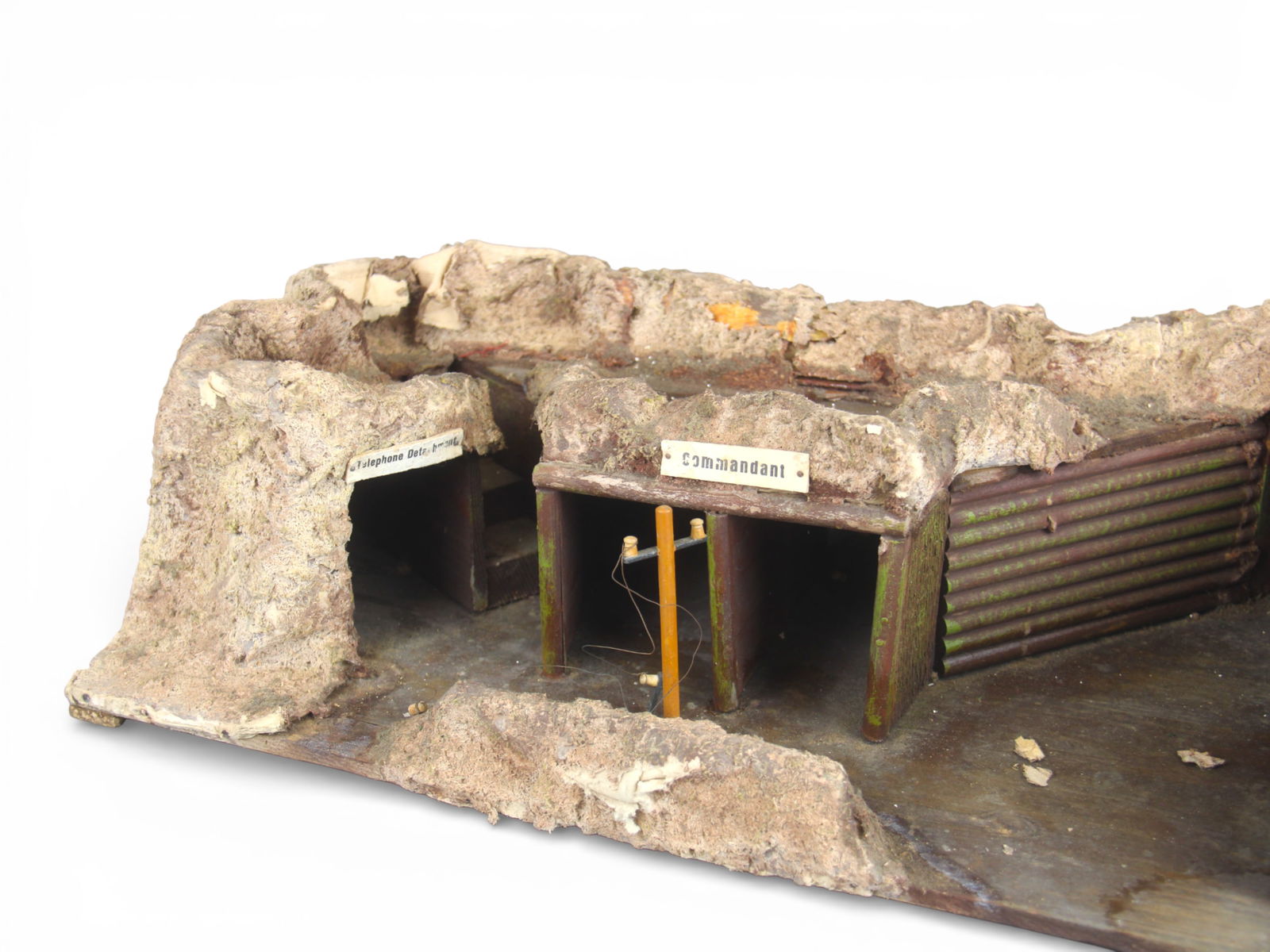 Elastolin or Lineol Commandant Bunker - 4