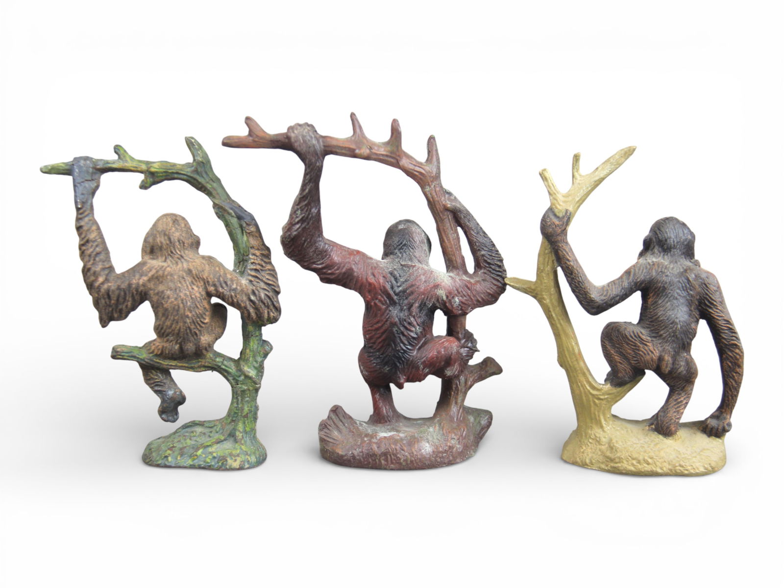 German Wood & Composition Apes Elastolin Lineol - 15