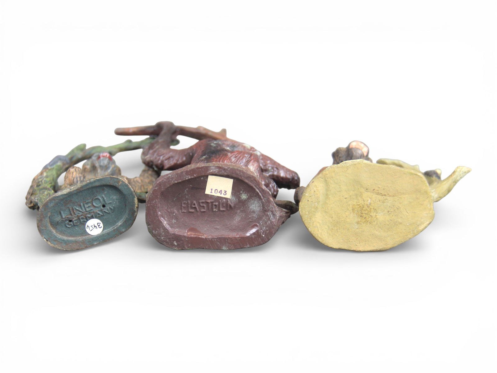 German Wood & Composition Apes Elastolin Lineol - 16