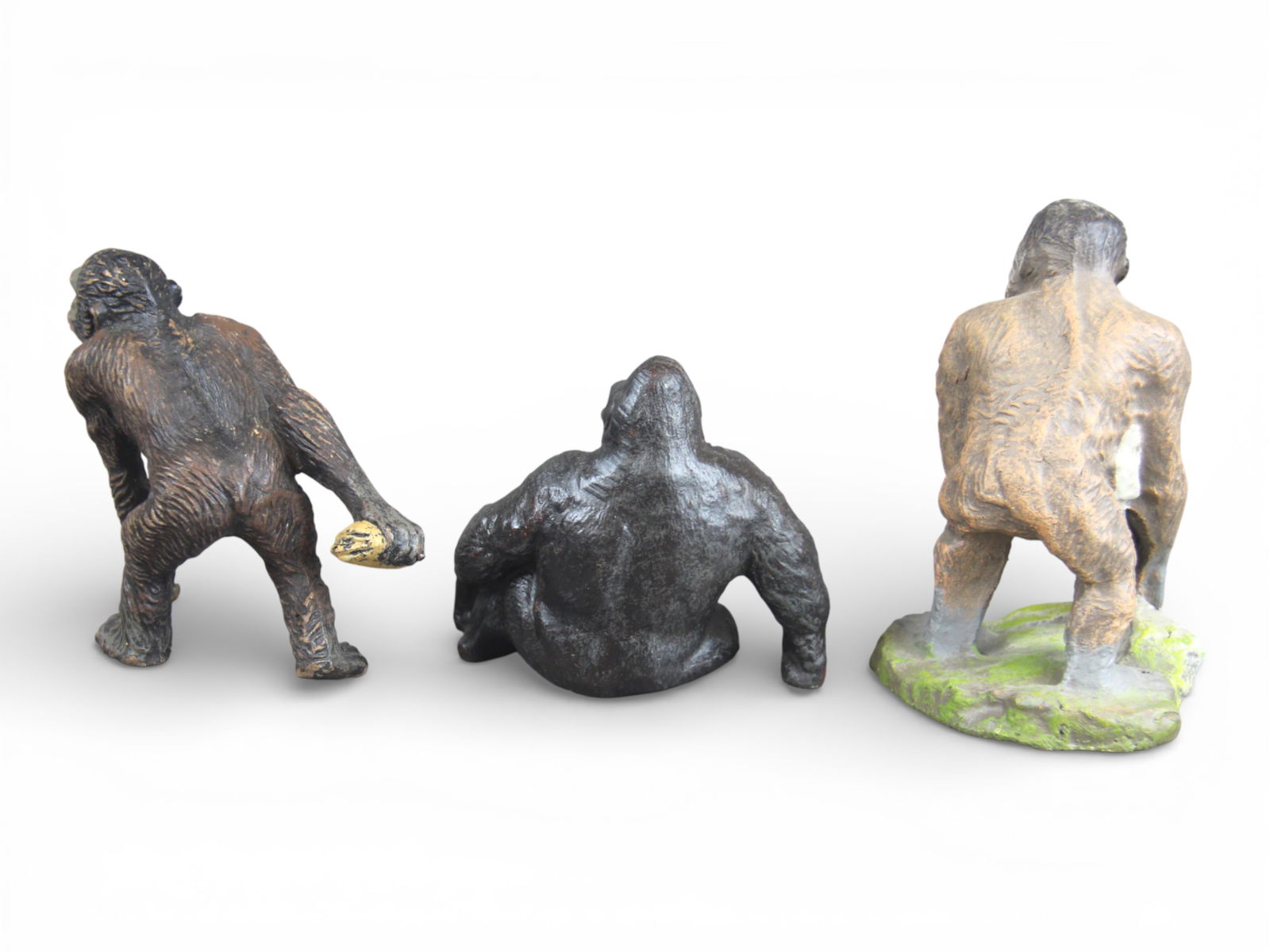 German Wood & Composition Apes Elastolin Lineol - 3