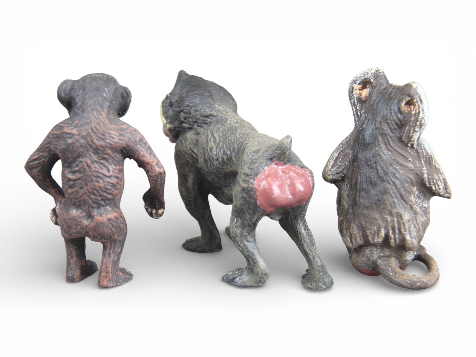 German Wood & Composition Apes Elastolin Lineol - 6