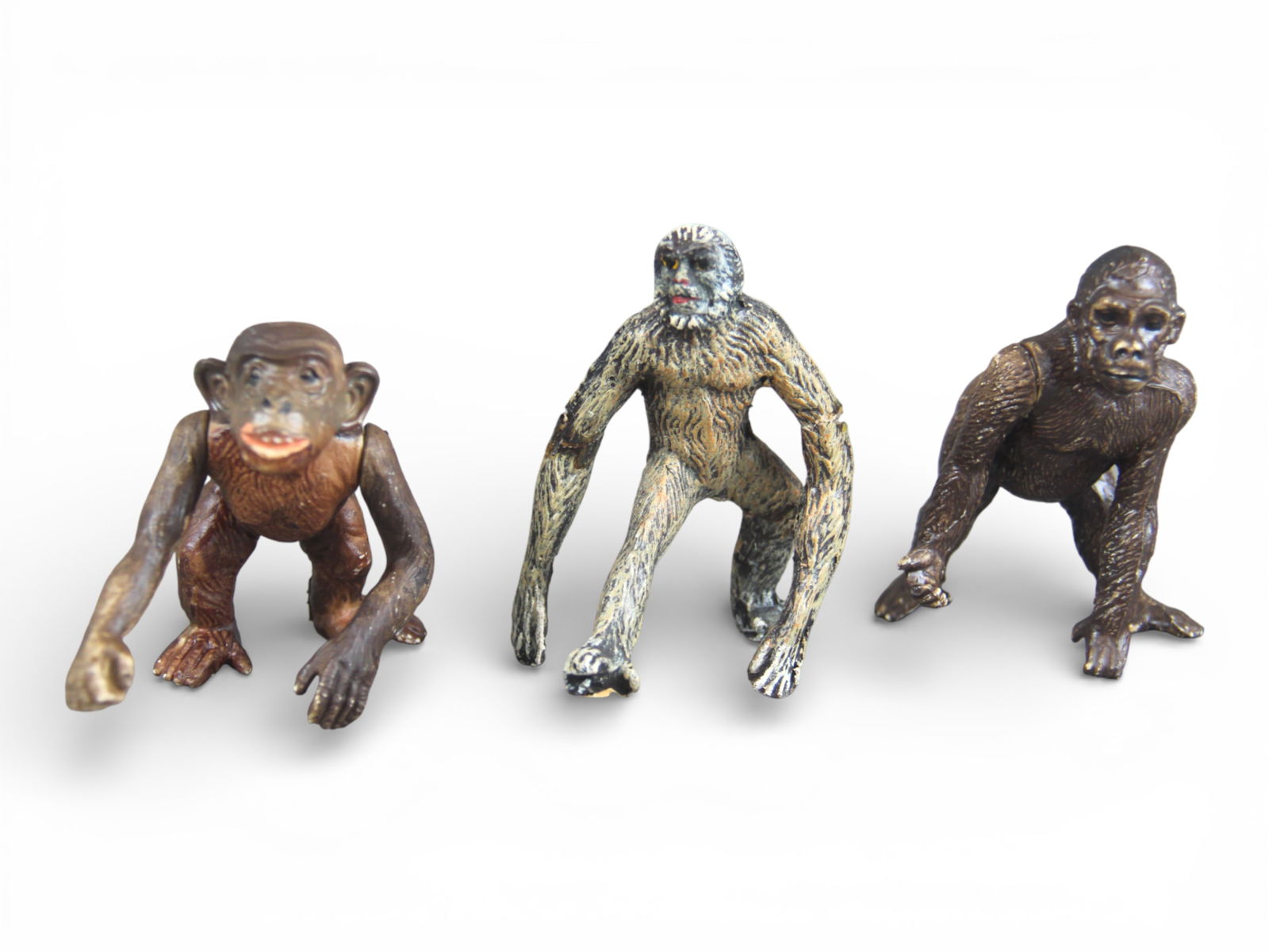 German Wood & Composition Apes Elastolin Lineol - 8