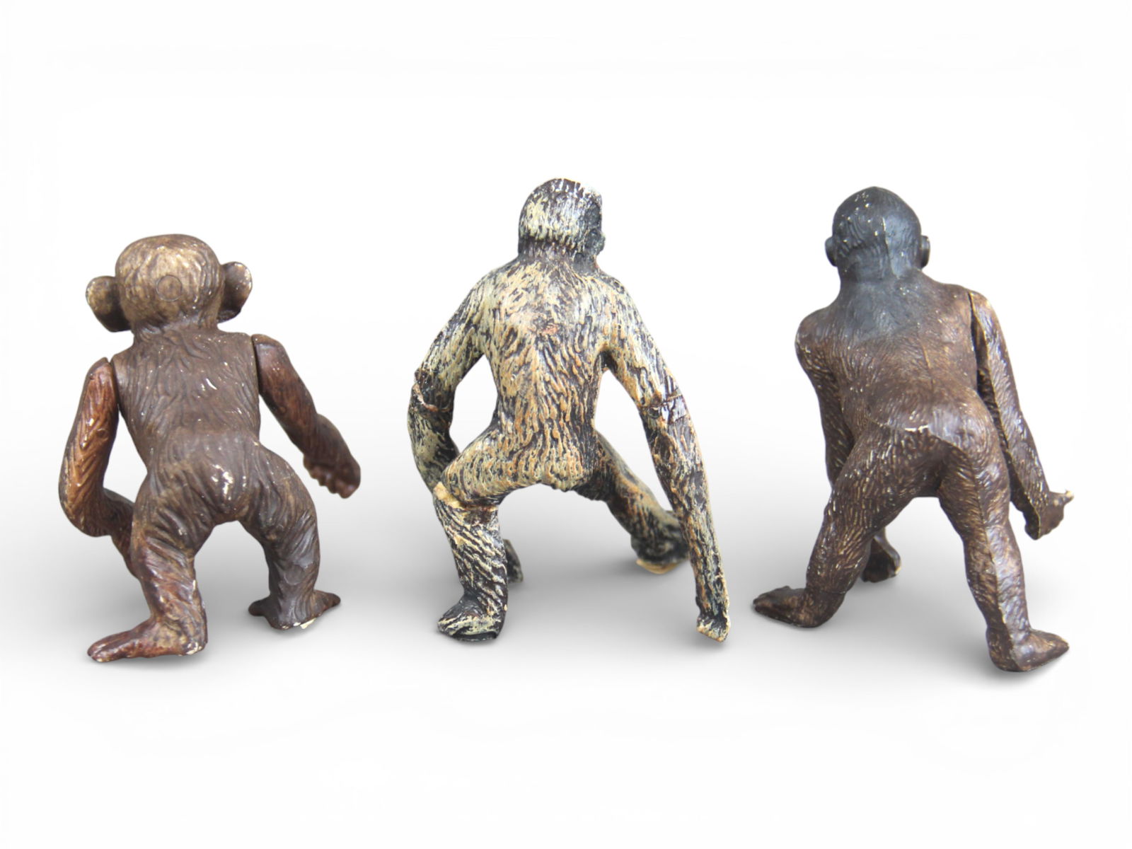 German Wood & Composition Apes Elastolin Lineol - 9