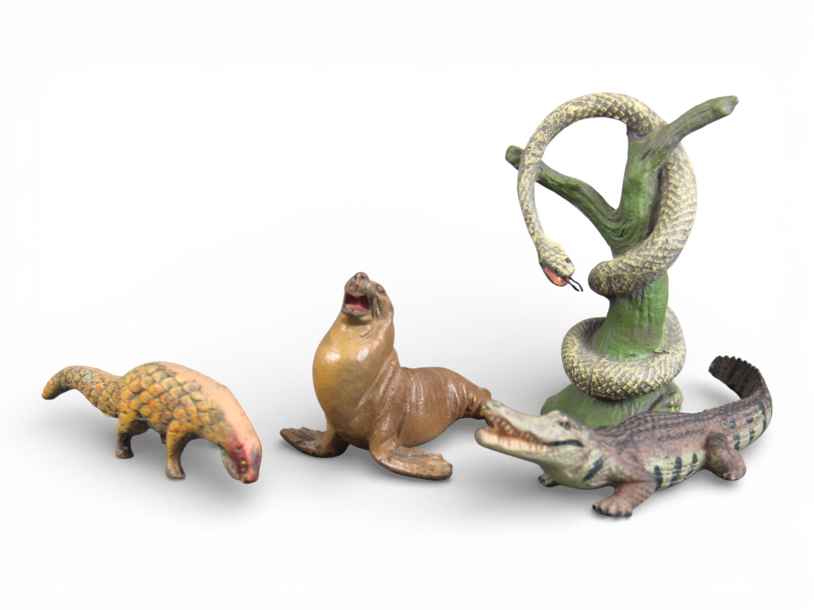 German Wood & Composition Zoo Elastolin Lineol - 14