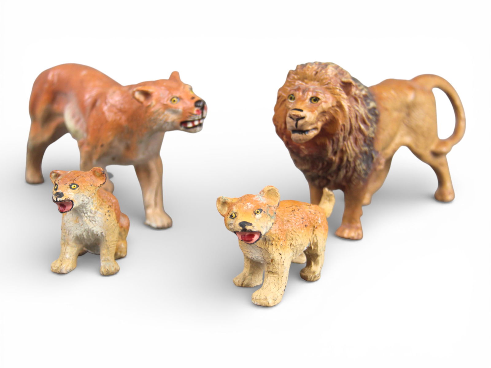 German Wood & Composition Zoo Elastolin Lineol - 5