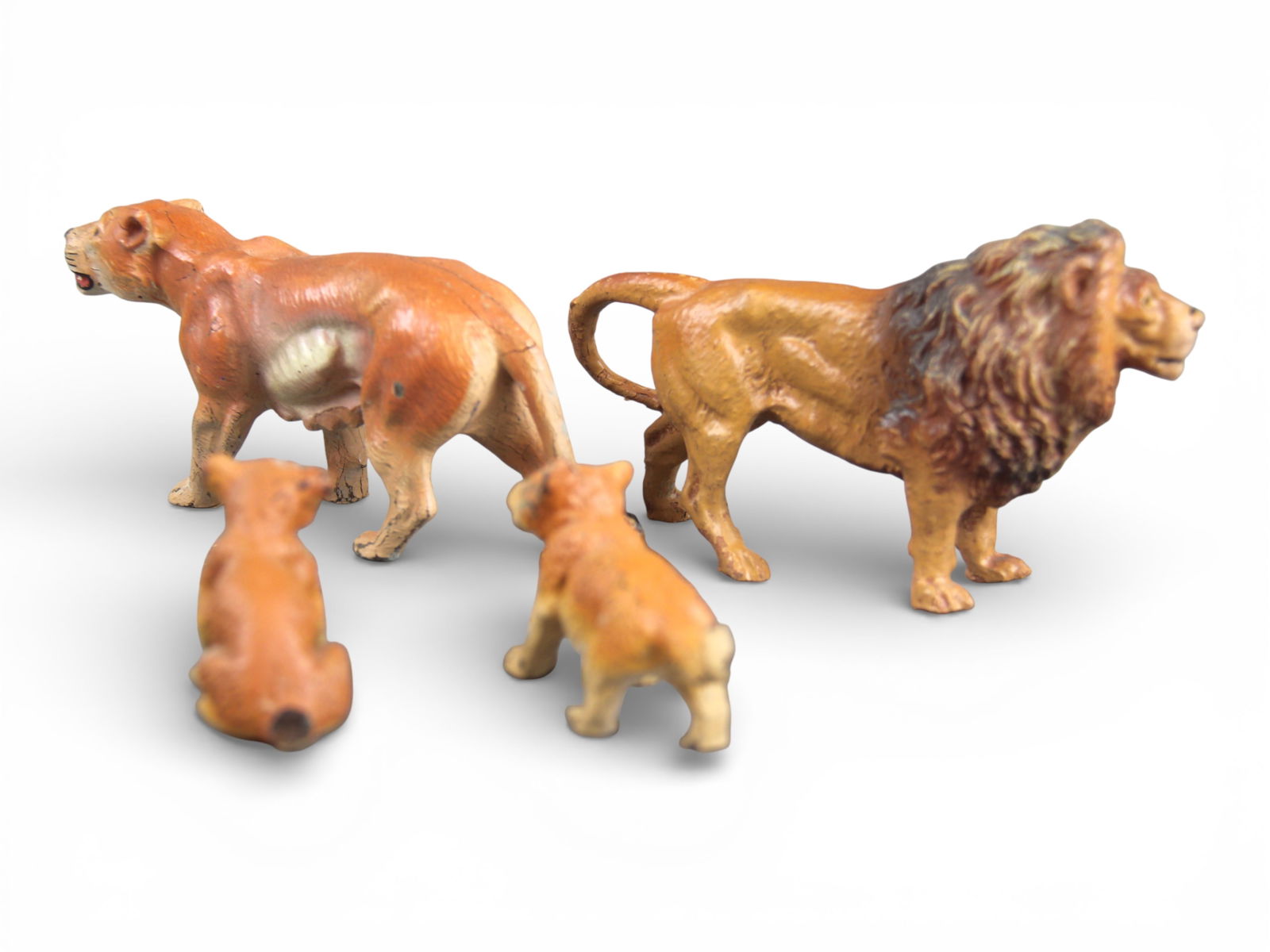 German Wood & Composition Zoo Elastolin Lineol - 6