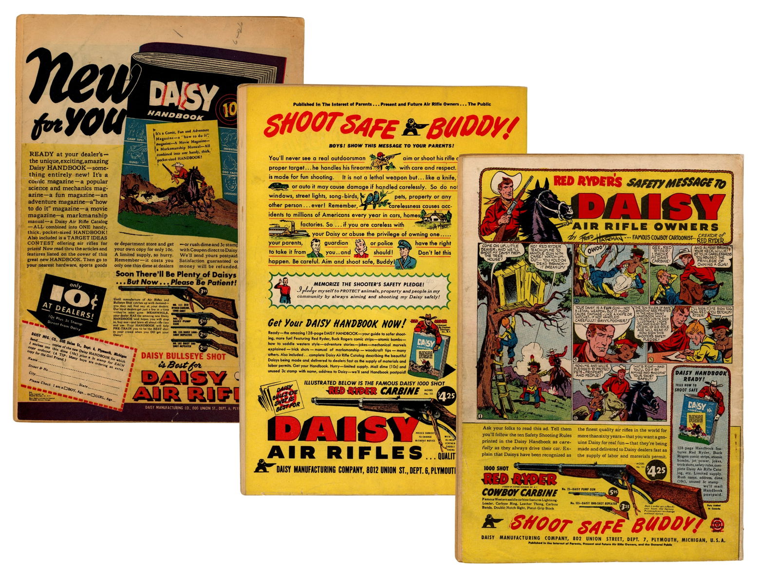 (3) D.C. All Star Comics Issues 30, 32, 33 - 2