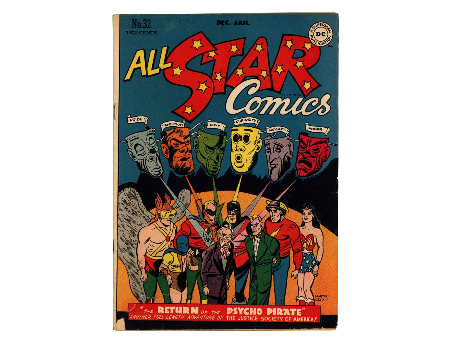 (3) D.C. All Star Comics Issues 30, 32, 33 - 4