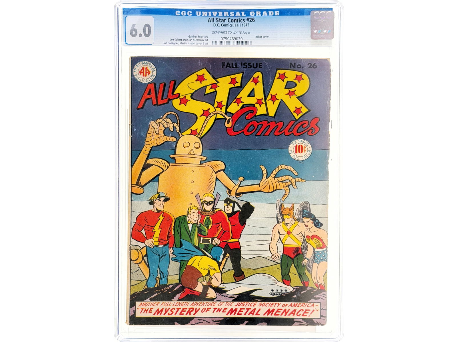 D.C. All Star Comics #26 (1945) CGC 6.0 (1 of 2)