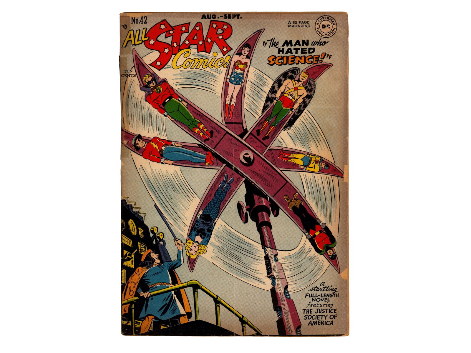 (4) D.C. All Star Comics Issues 40-43 - 4