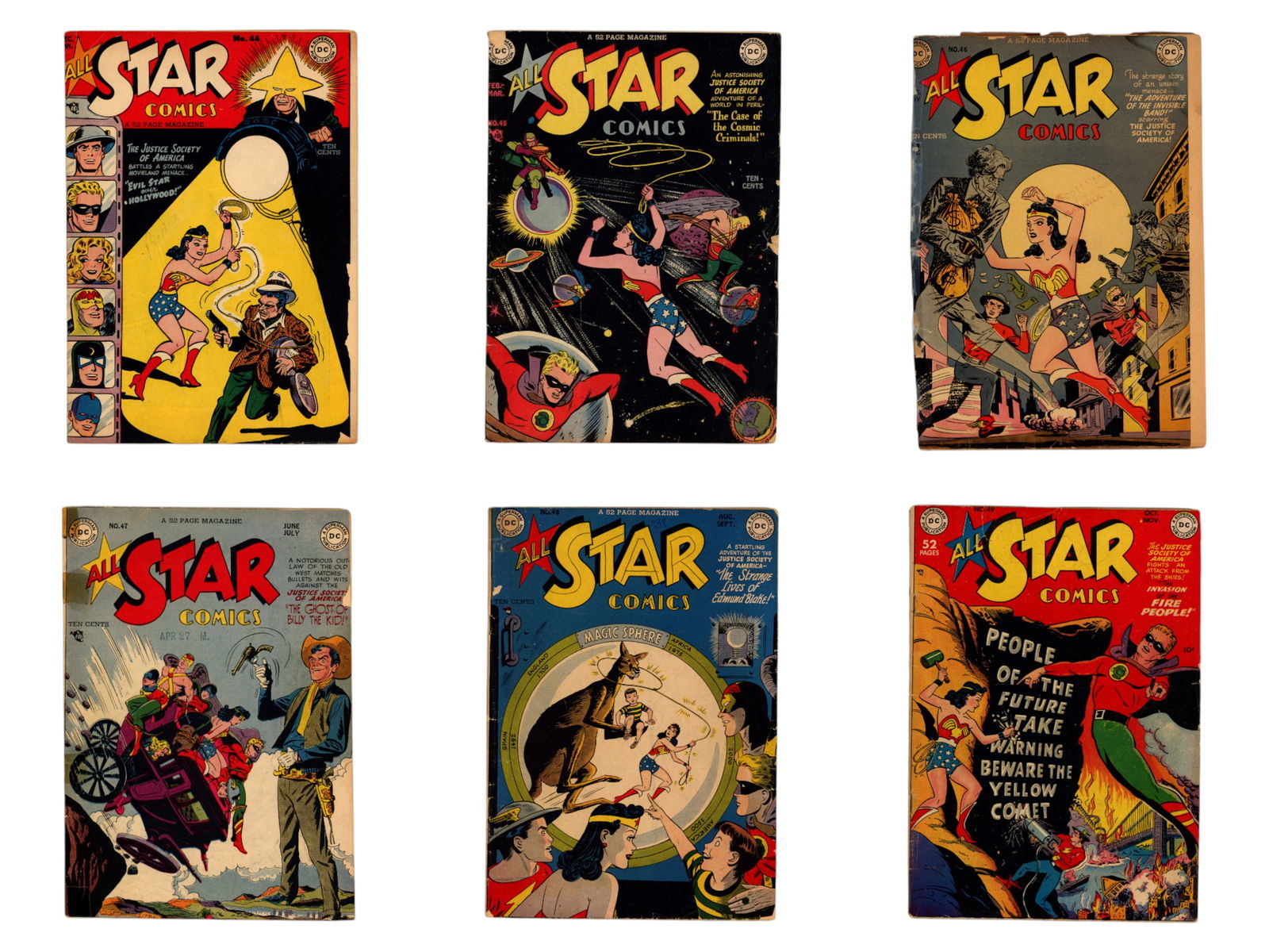 (13) D.C. All Star Comics Issues 44-57 (1 of 2)