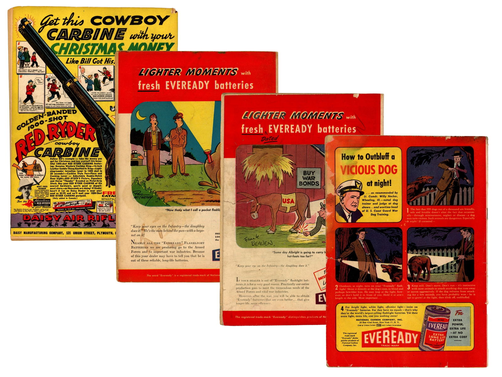 (4) D.C. Flash Comics Issues 13, 59, 63, 79 - 2