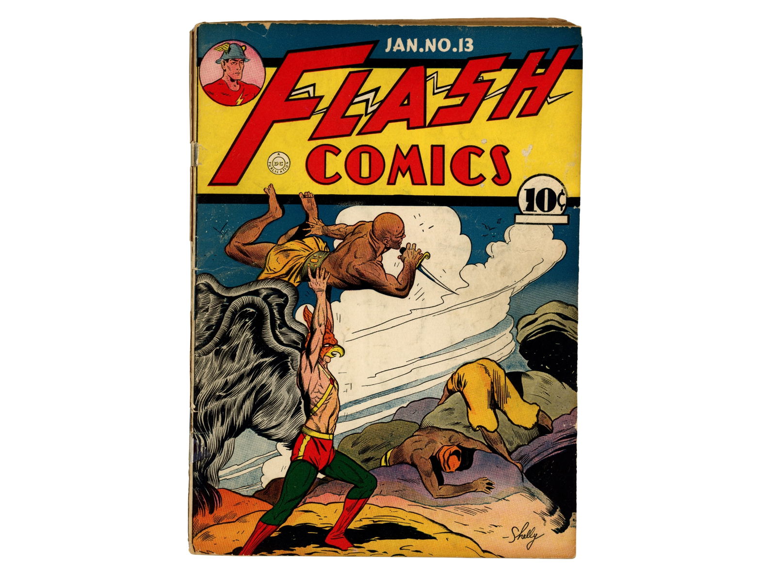 (4) D.C. Flash Comics Issues 13, 59, 63, 79 - 3