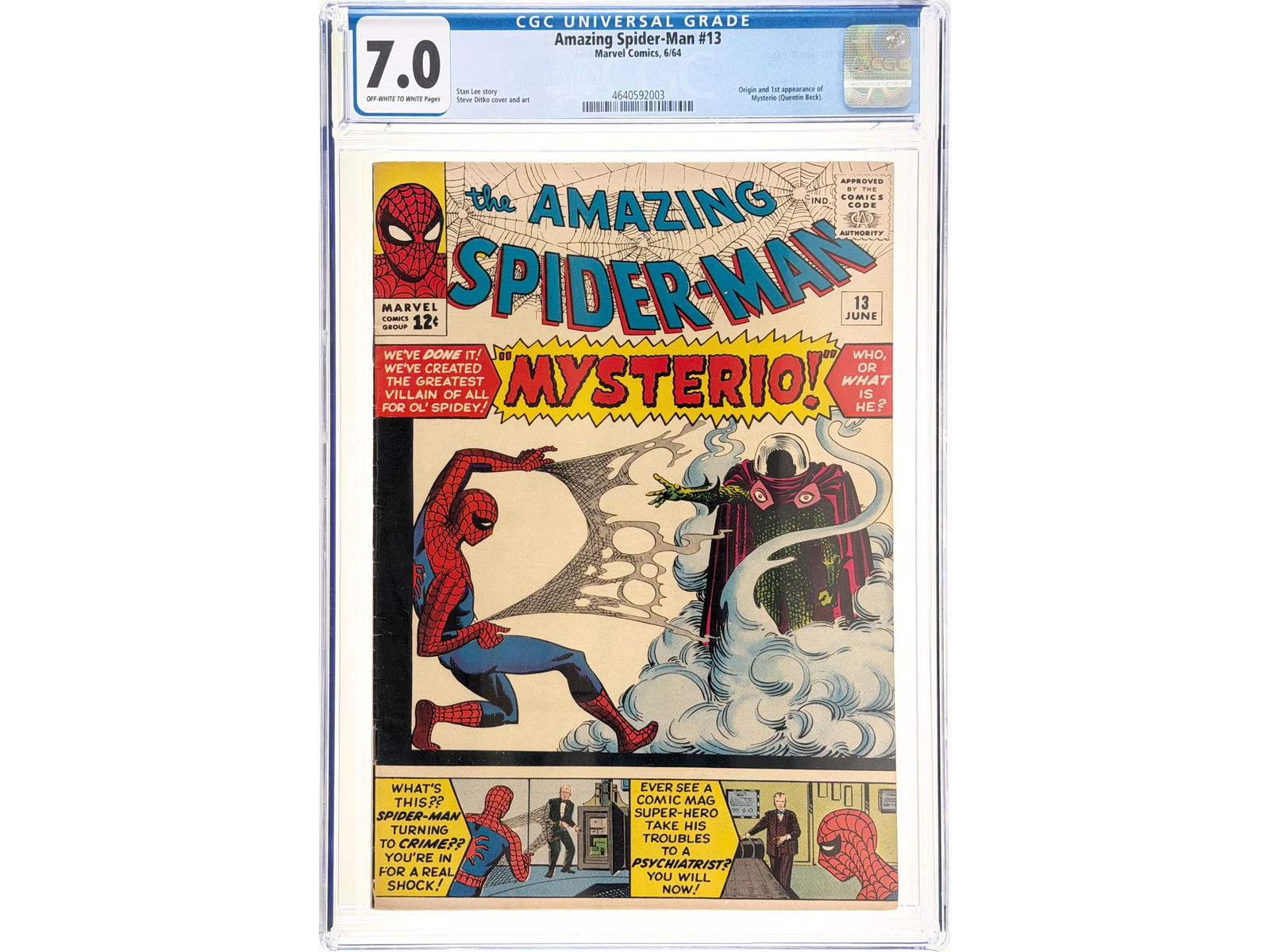 Marvel Amazing Spider-Man #13 (1964) CGC 7.0 (1 of 2)