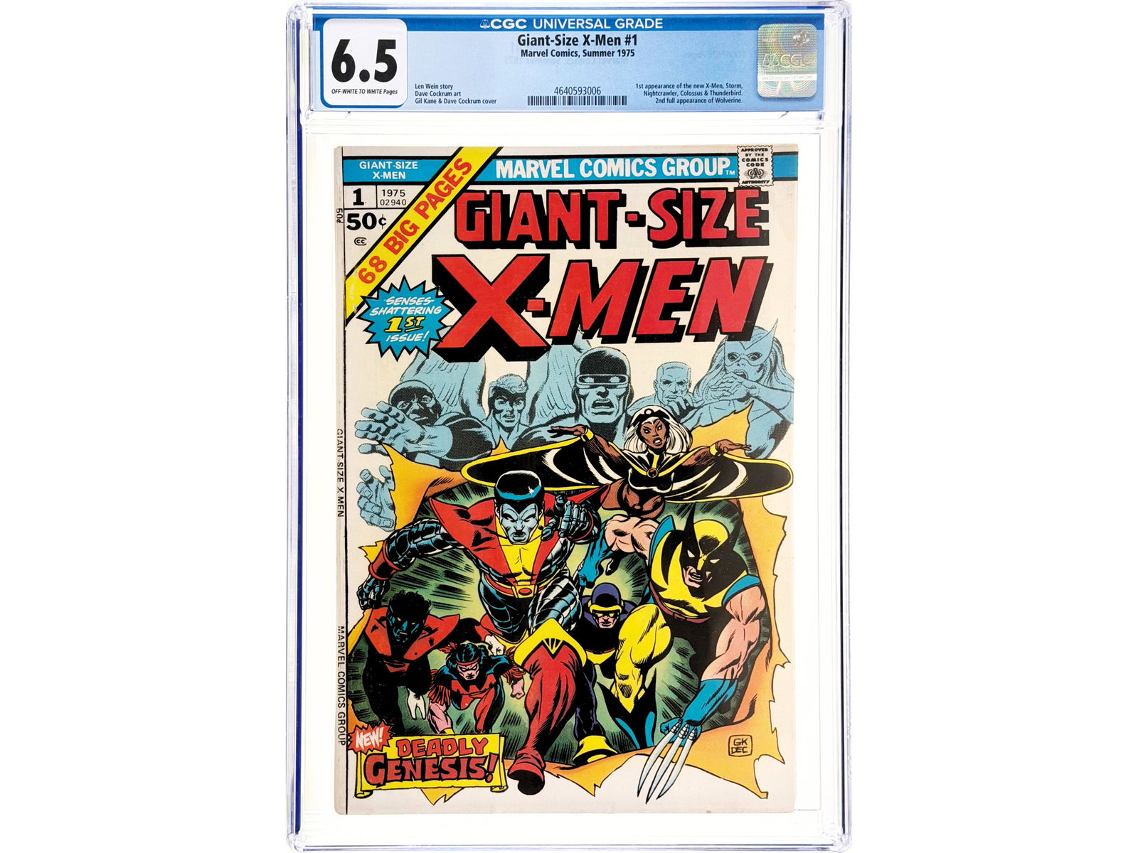 Marvel Giant-Size X-Men #1 (1975) CGC 6.5 (1 of 2)