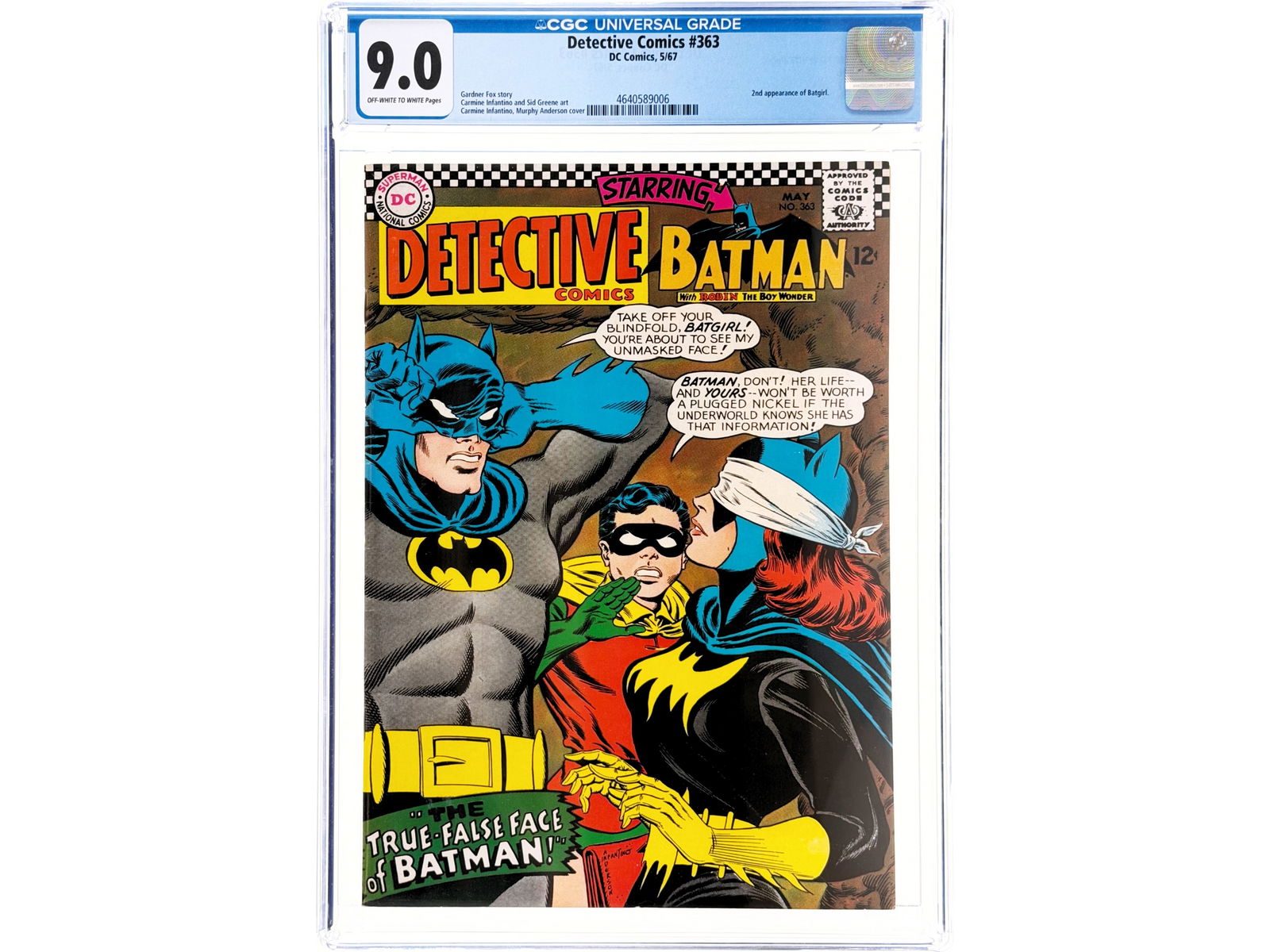 Detective Comics #363 CGC 9.0 (1 of 2)