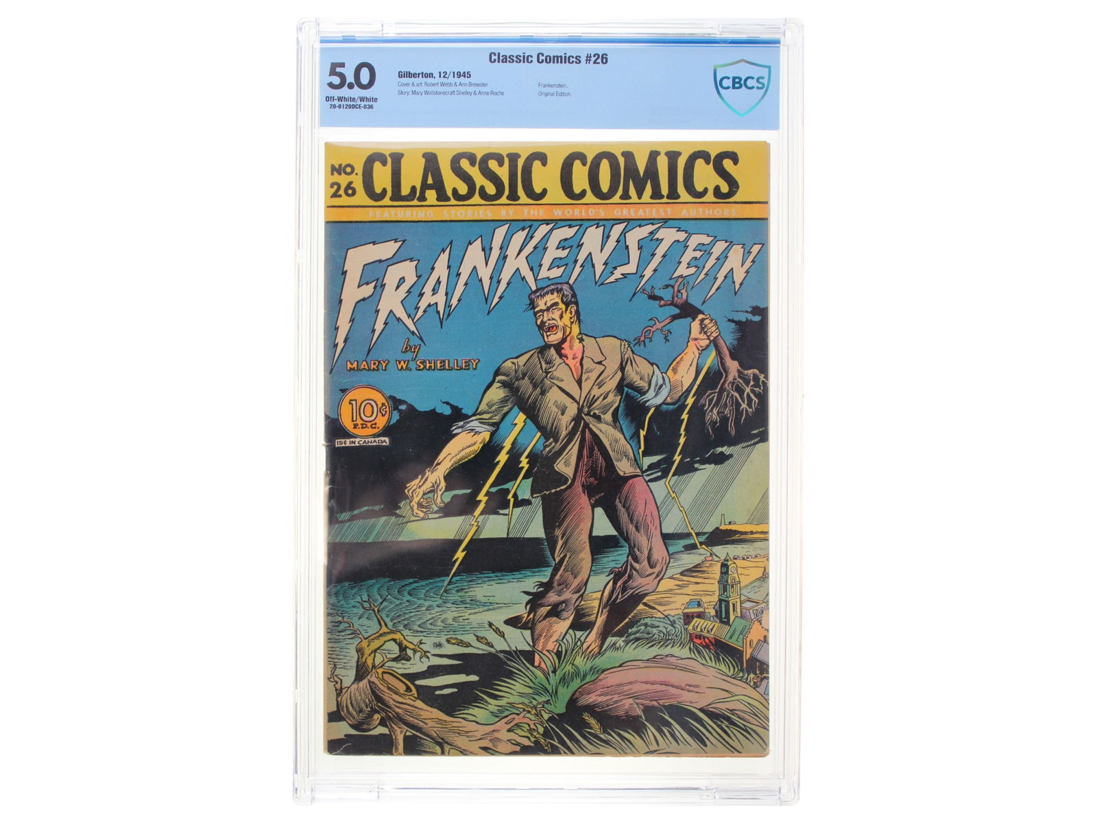 Gilberton Classic Comics #26 CBCS 5.0 (1 of 2)