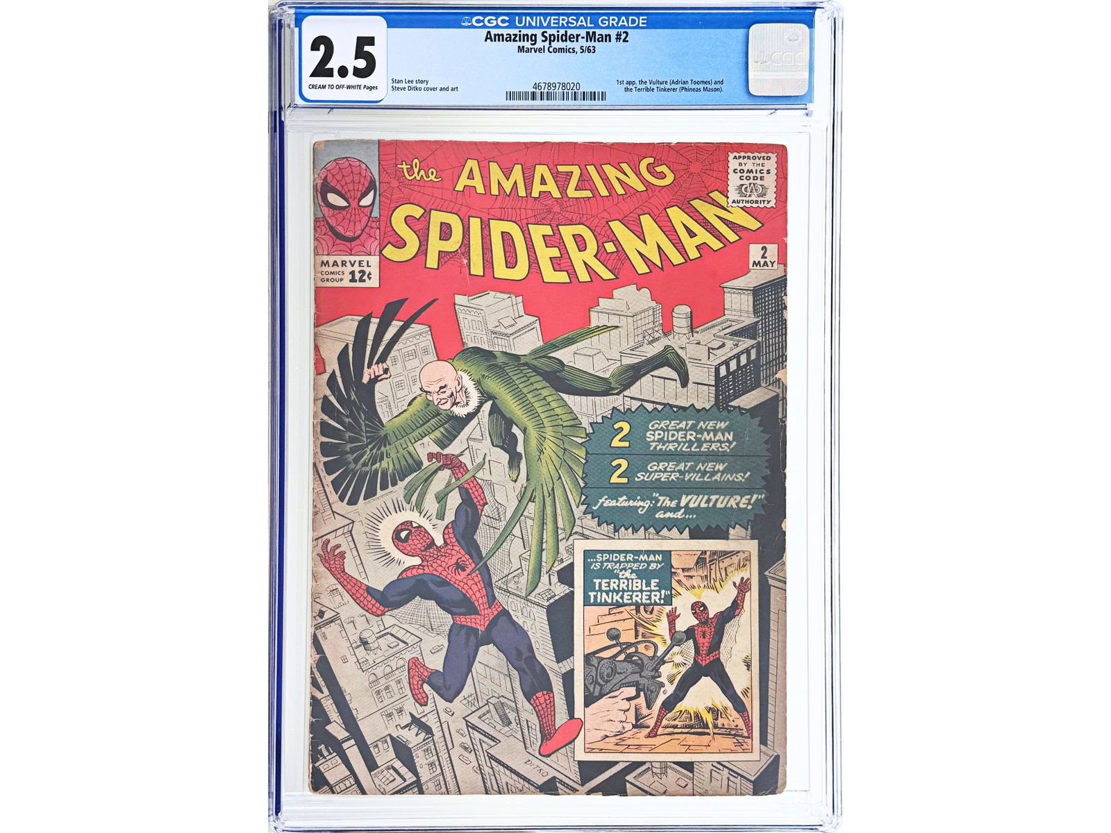 Amazing Spider-Man #2 CGC 2.5 (1 of 2)
