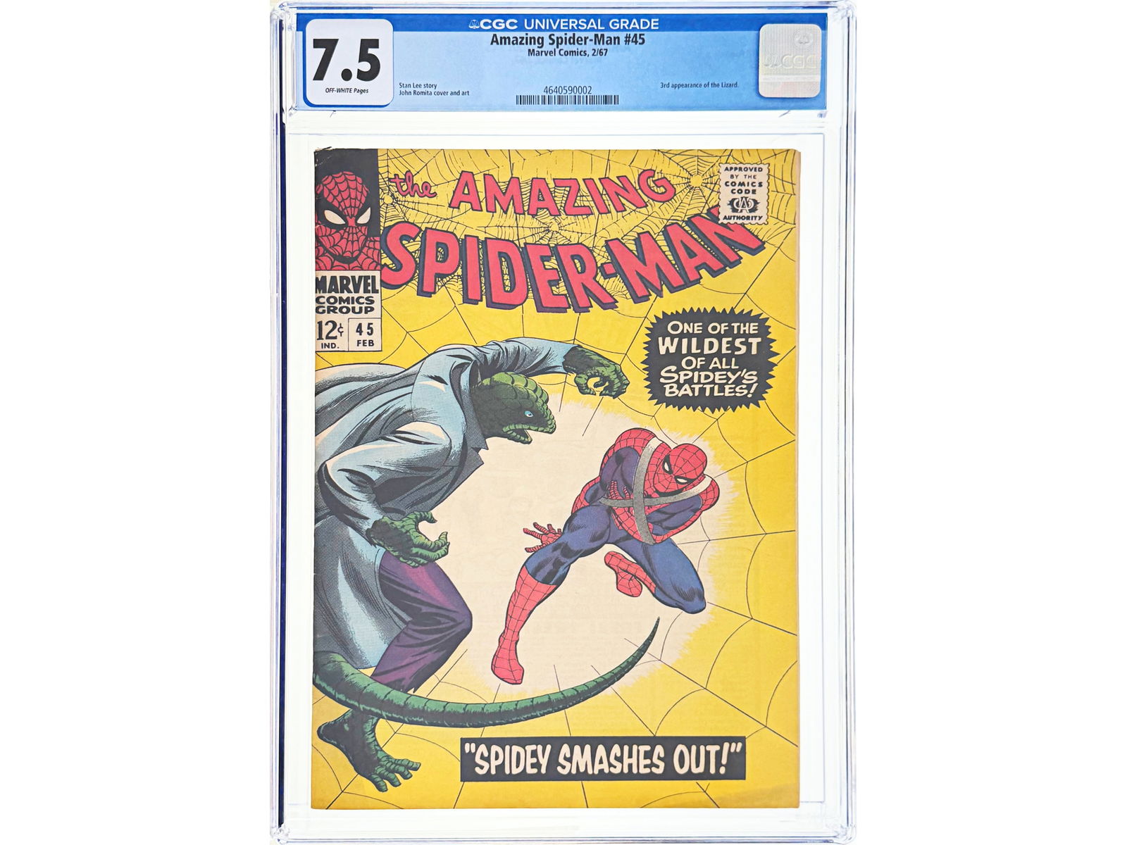 Amazing Spider-Man #45 CGC 7.5 (1 of 2)