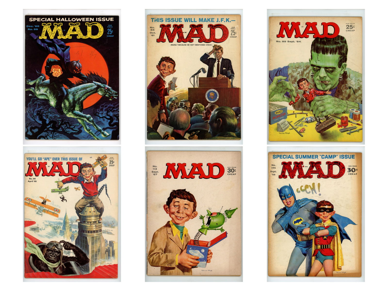 (130) MAD Magazine Collection (1 of 2)