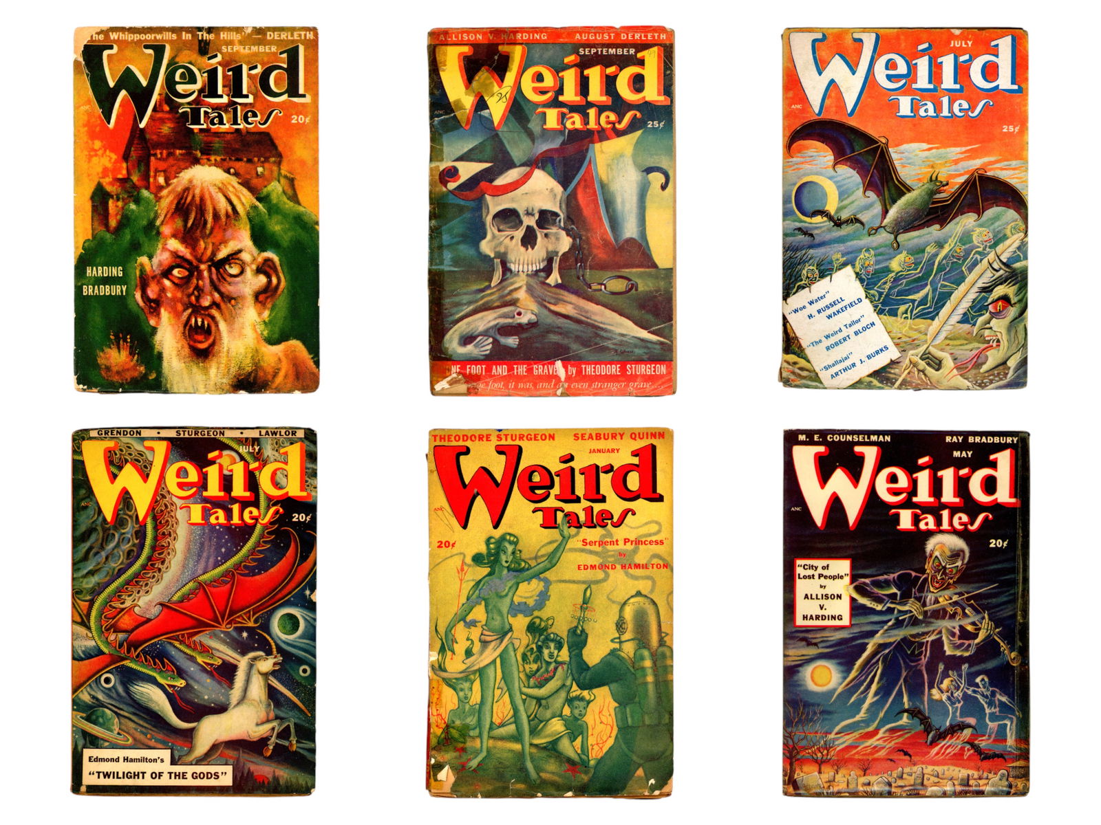 (40+) Vintage Pulp Magazine Lot (1 of 2)