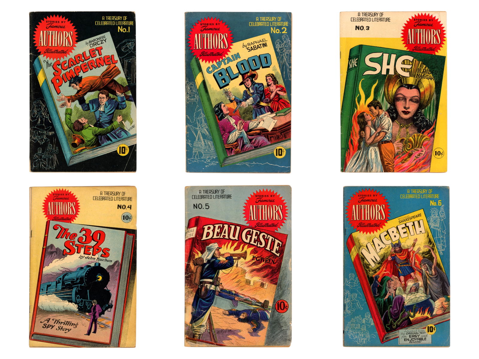 (13) Stories by Famous Authors #1-13 (1 of 3)